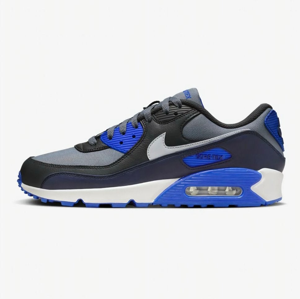 Nike Air Max 90 'Grey Anthracite Obsidian' - maat 42, Product.Safety.ENEA@nike.com, Blauw, Nike, Nieuw