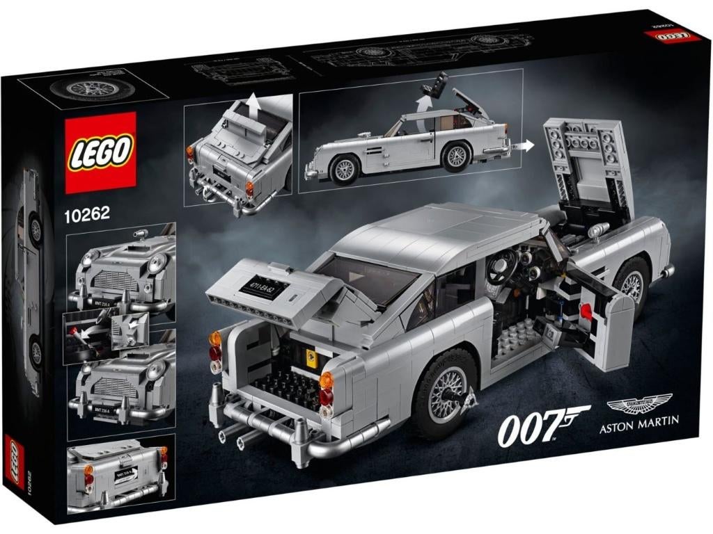 LEGO 10262 James Bond Aston Martin DB5 compleet met boekje, Ophalen, Lego, Compleet, Zo goed als nieuw