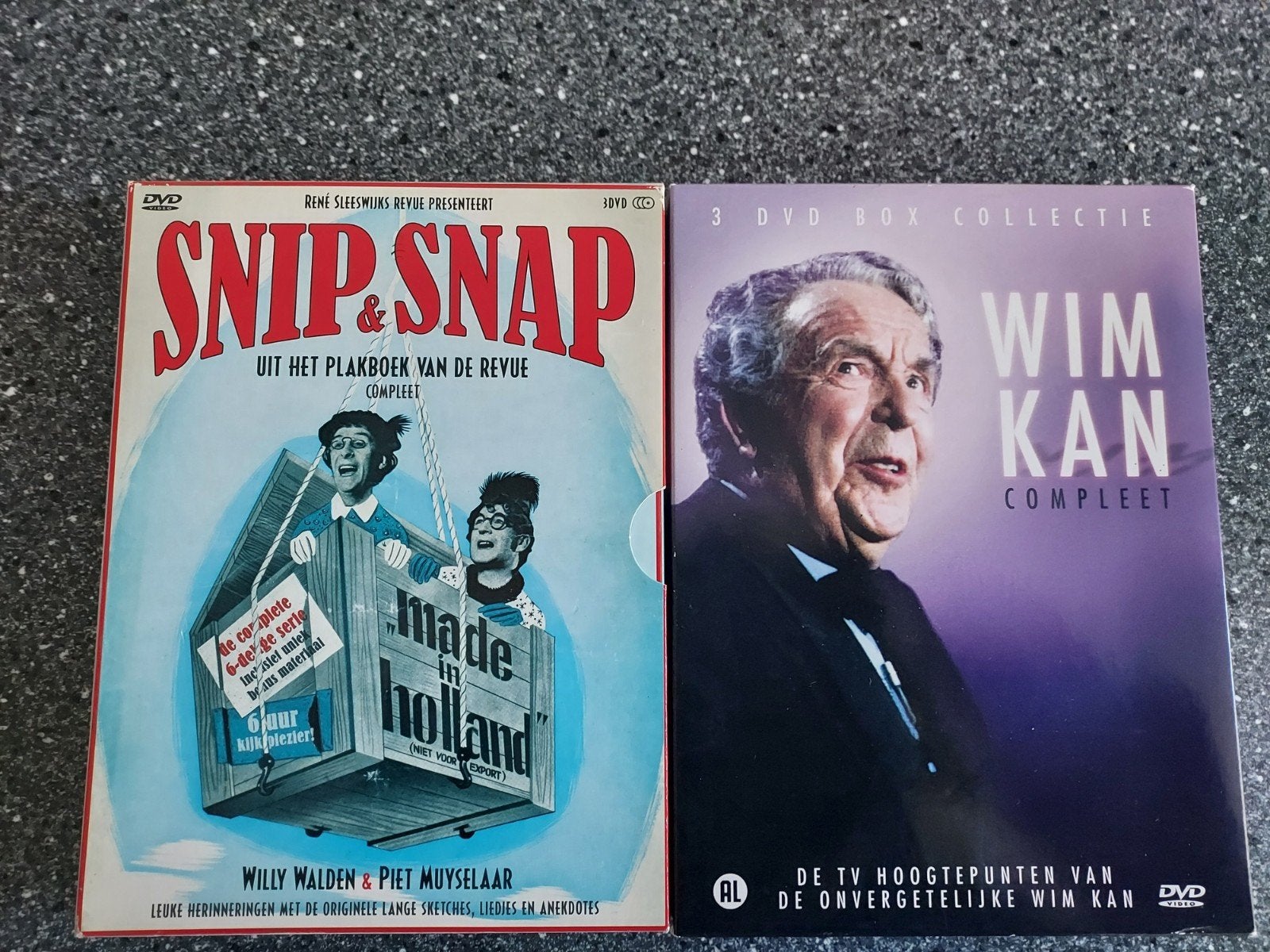 dvd boxen snip en snap plus wim kan, Alle leeftijden, Ophalen of Verzenden, Nederlands, Tv-programma of Sketches
