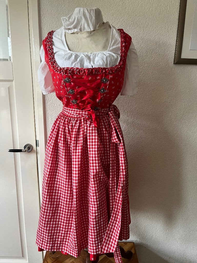 Prachtige Hammerschmid Dirndl met schort in maat 48/50, Kleding | Dames, Hammerschmid, Maat 46/48 (XL) of groter, Ophalen of Verzenden