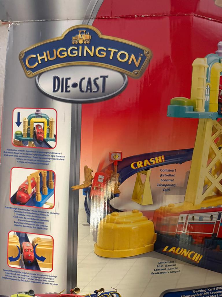 Treinbaan set van Chuggington Die-Cast, Ophalen, Gebruikt