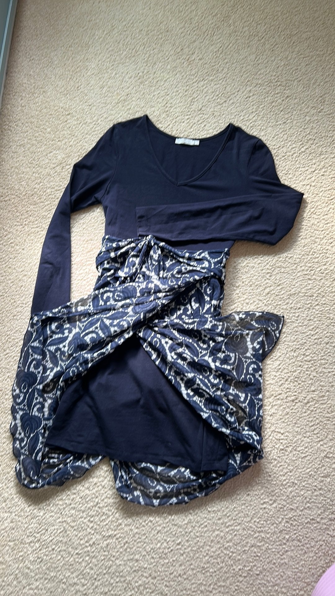 Sylver Jurkje maat 38, Kleding | Dames, Maat 38/40 (M), Blauw, Ophalen of Verzenden, Gedragen