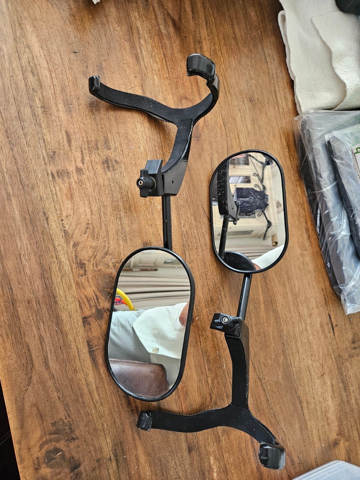 Emuk caravanspiegels voor Mercedes ML (R 207), Ophalen of Verzenden, Gebruikt