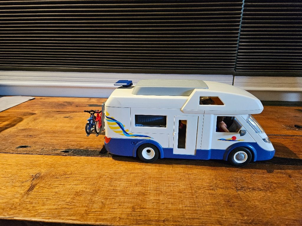 Playmobil camper 4859, Kinderen en Baby's, Speelgoed | Playmobil, Complete set, Voertuig, Ophalen of Verzenden, Zo goed als nieuw