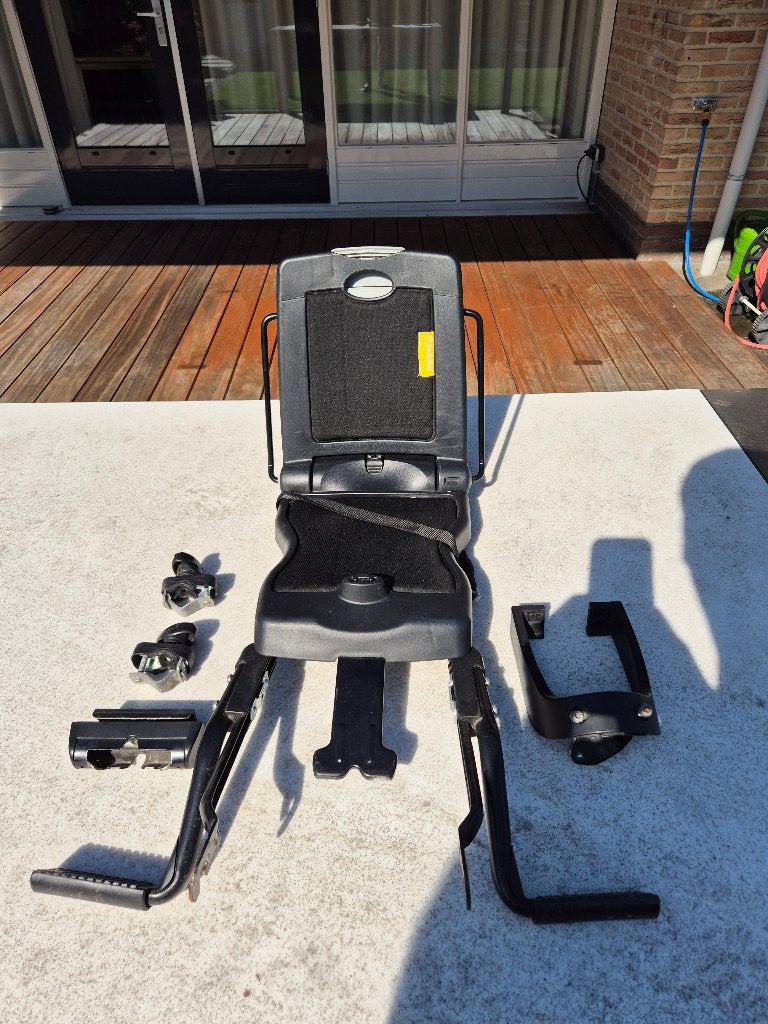 Fietszitje Bobike inklapbaar achterop, Achterzitje, Ophalen of Verzenden, 9 t/m 36 kg, Bobike