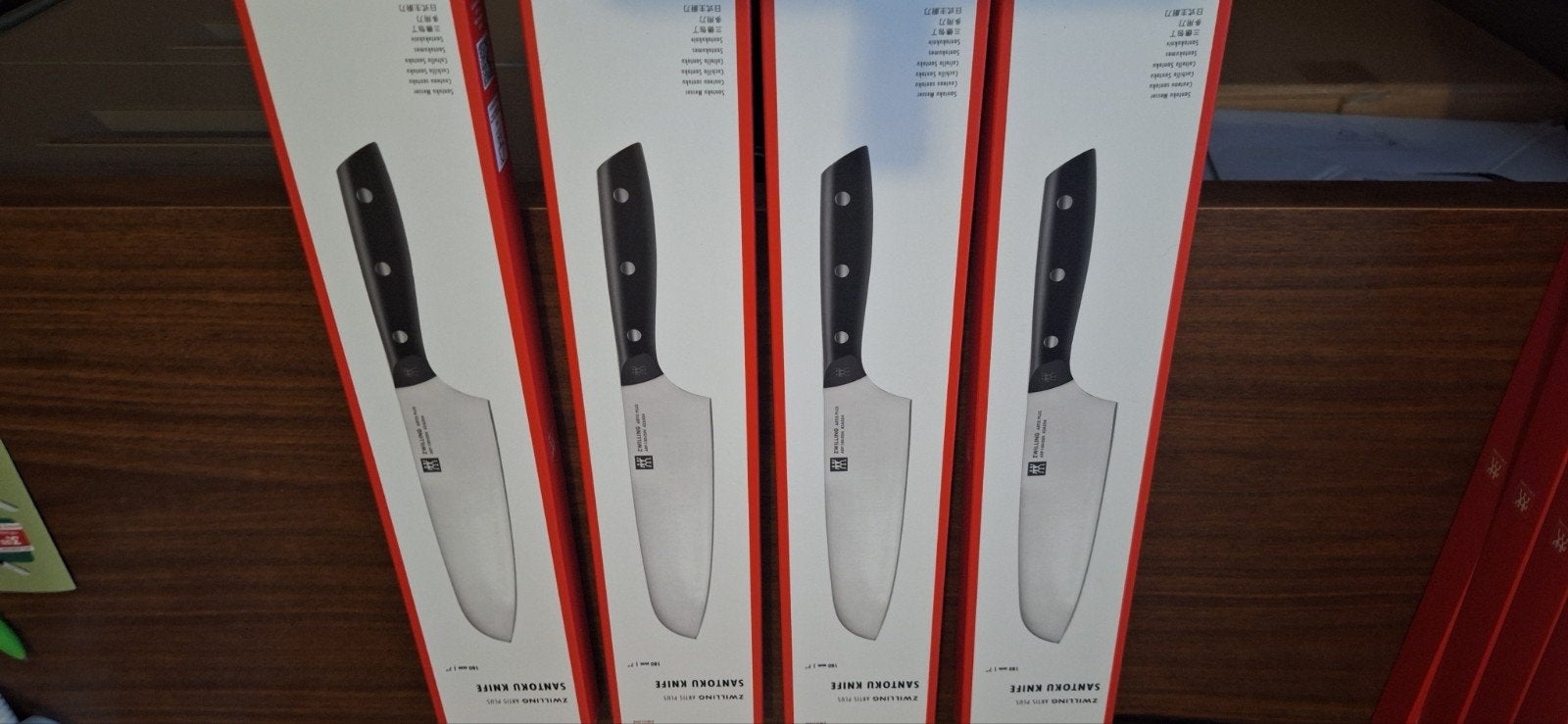 Zwilling Santoku messen 200mm  2x, Ophalen of Verzenden, Nieuw
