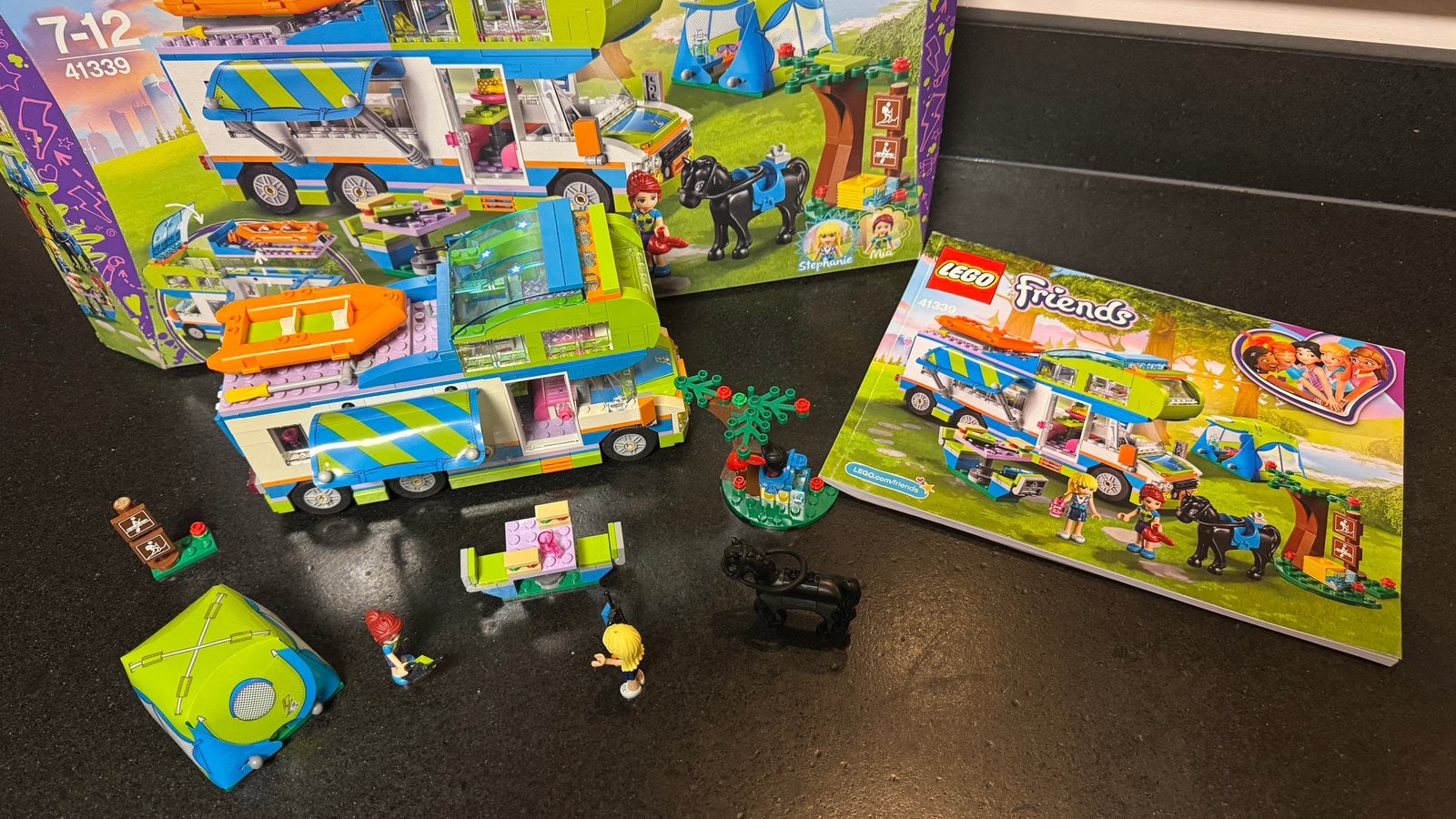 Lego Friends: Mia’s camper, Ophalen, Zo goed als nieuw