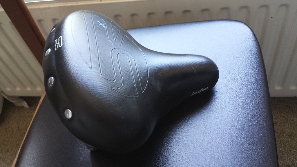 fietszadel zadel selle royal drifter zwart chopper cruiser, Ophalen, Kunststof, Zo goed als nieuw, Zadel