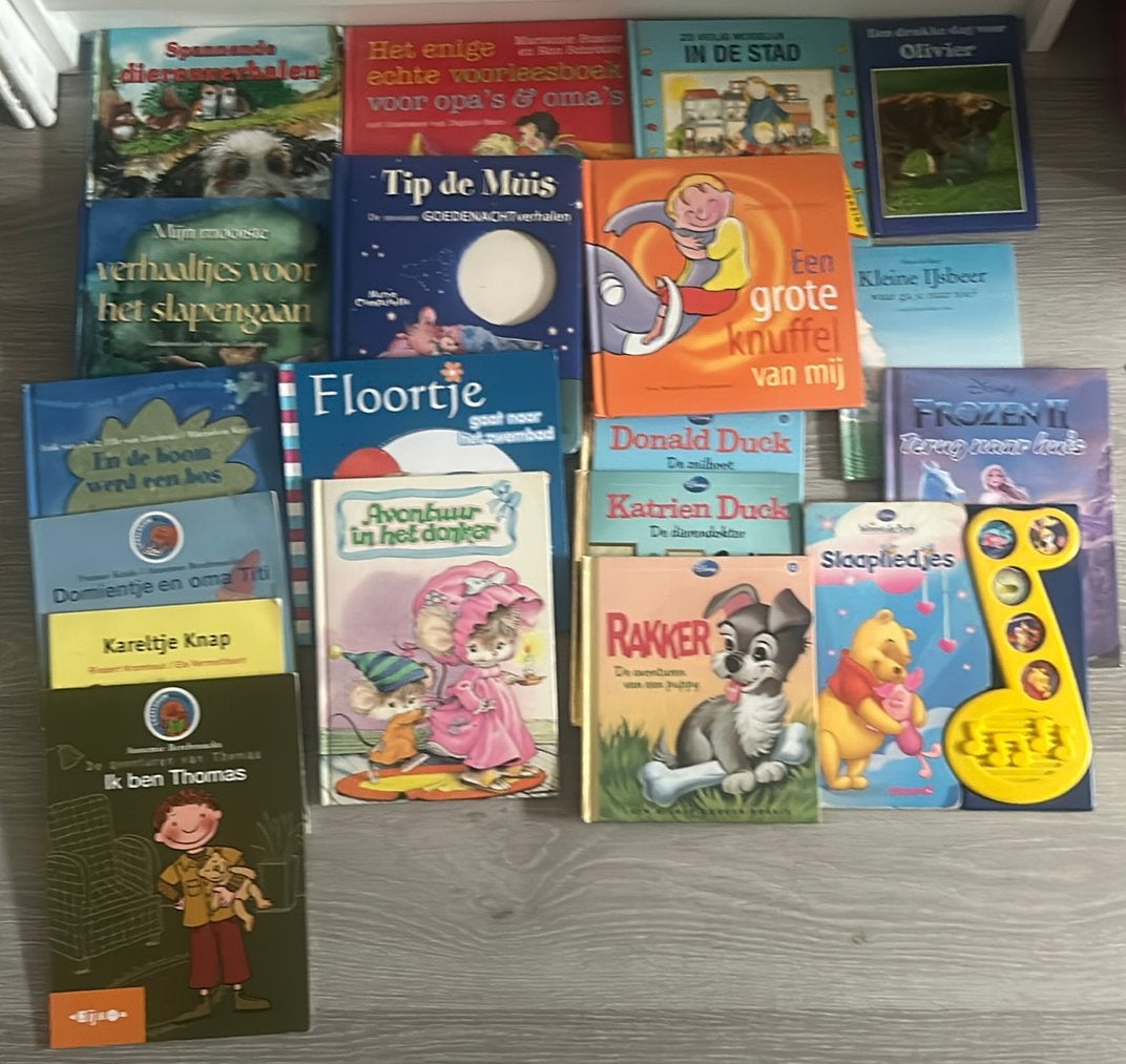 19 boeken voor peuters/kleuters, Ophalen of Verzenden, Zo goed als nieuw