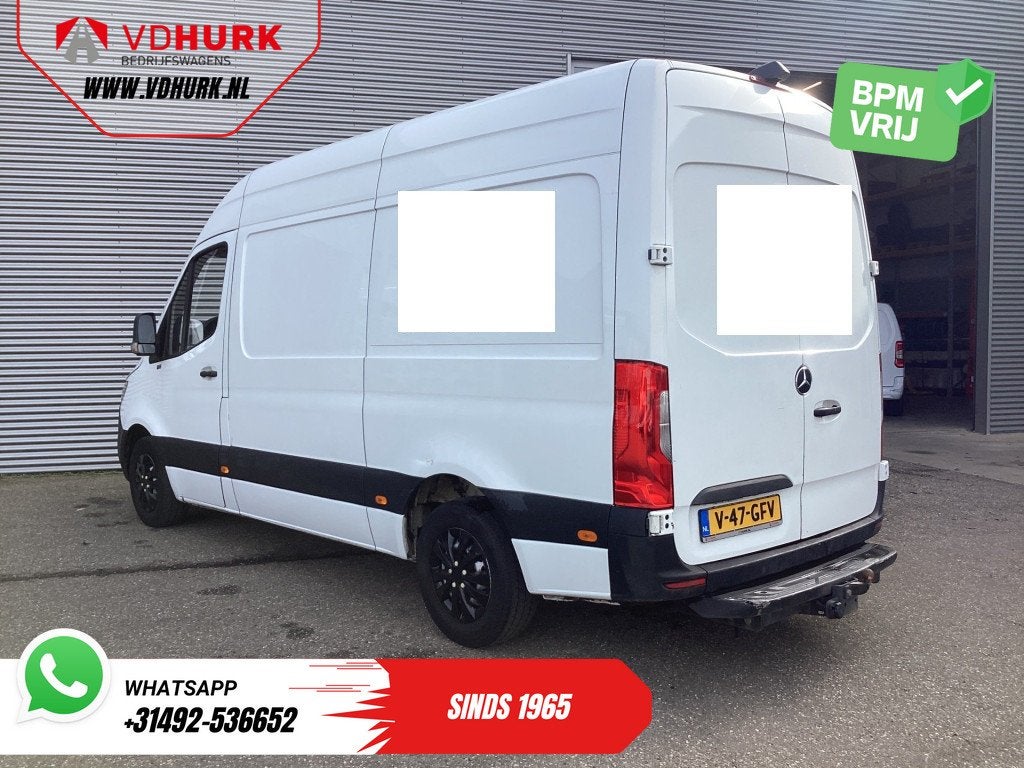 Mercedes-Benz Sprinter 314 2.2 CDI Aut. L2H2 EXPORT Carplay/, Auto's, Gebruikt, Euro 6, 2000 kg, Wit