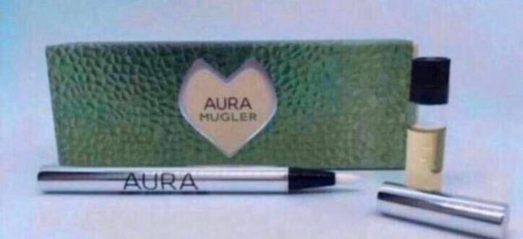 Aura Thierry Mugler parfum Geurpen met vulling discontinued, Verzenden, Nieuw