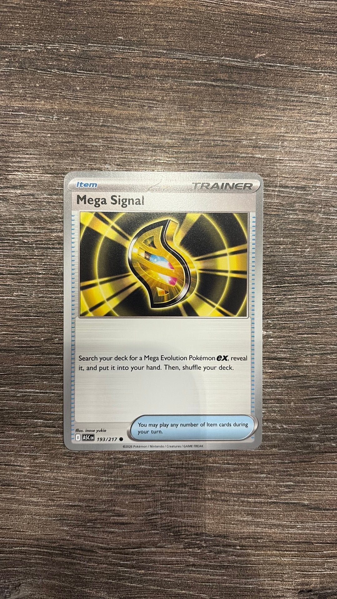 ASC Mega Signal 193/217, Ophalen of Verzenden, Zo goed als nieuw