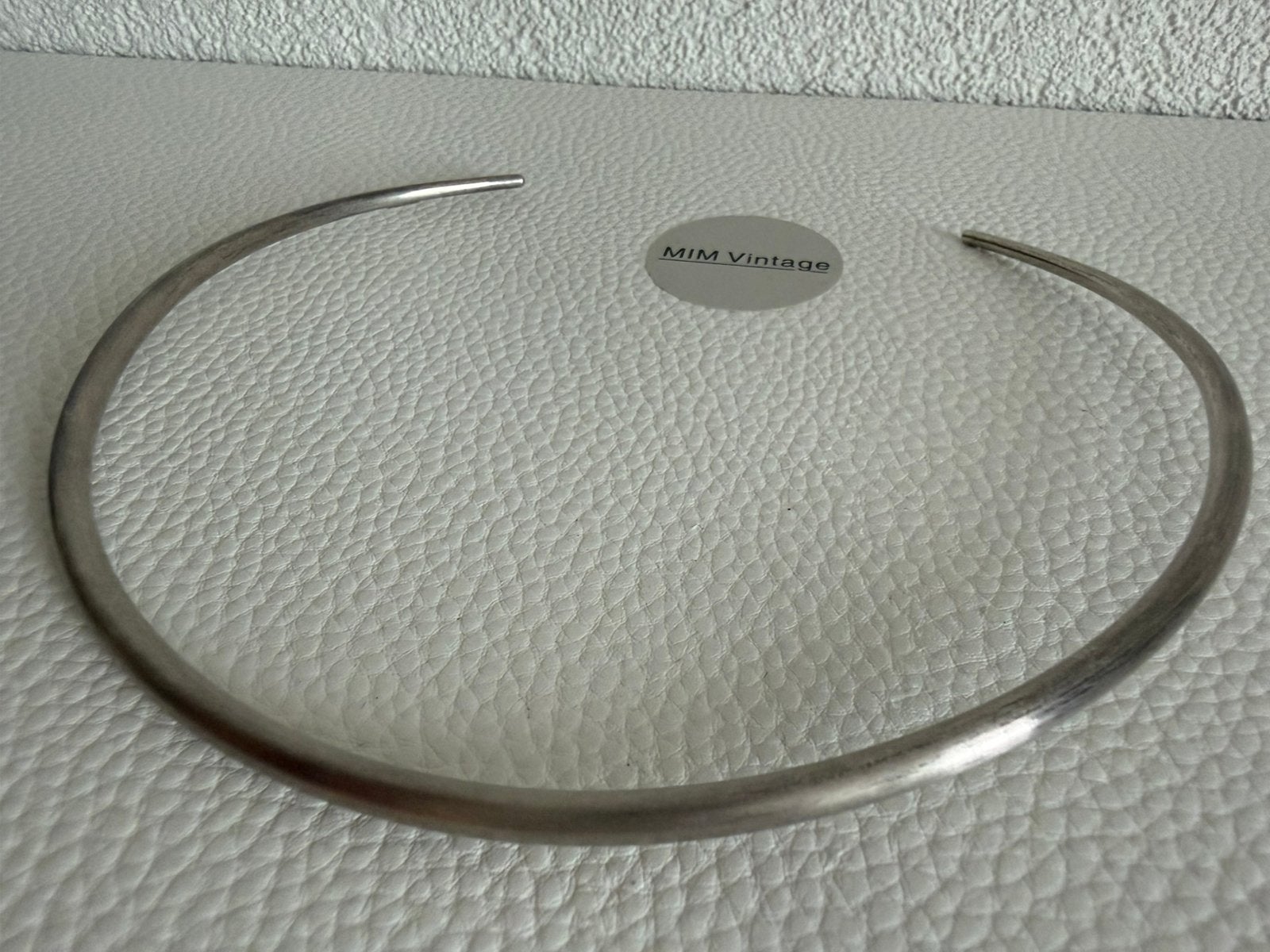 H194/ Zilveren degelijke Prachtige SPANG ketting, Gebruikt, Verzenden, X, Zilver