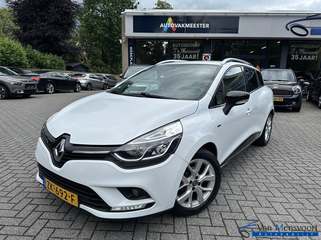 Renault Clio Estate 0.9 TCe Limited Navi|Carplay|Keyless|DAB, Auto's, Voorwielaandrijving, 898 cc, Stof, Gebruikt