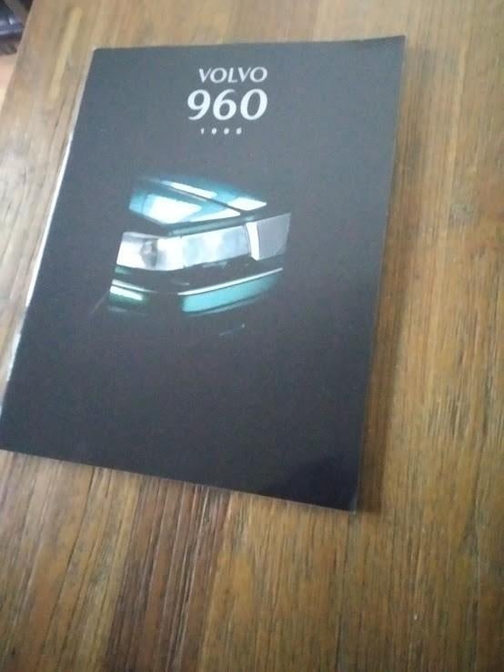 Volvo 960 1995 44 pag. Zweeds, Verzenden, Zo goed als nieuw, Volvo