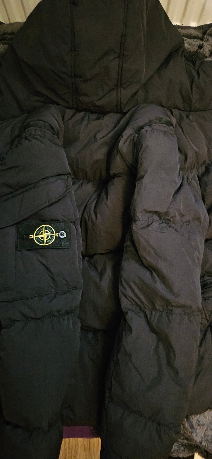 Stone Island Winterjas - Maat M - Zo goed als nieuw, Kleding | Heren, Maat 48/50 (M), Zwart, Ophalen of Verzenden, Stone Island