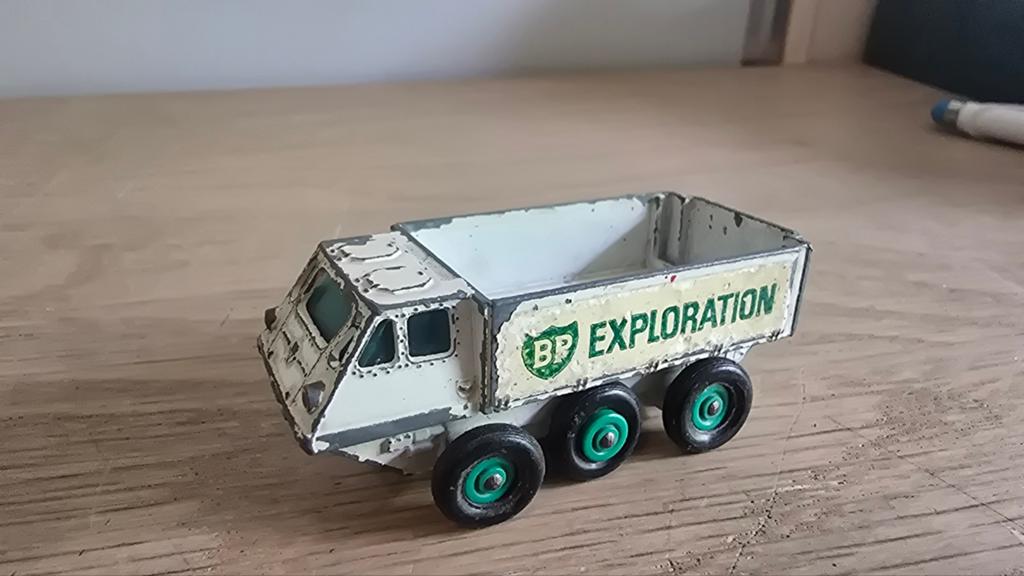 Matchbox Series BP Exploration Truck Lesney Vintage, Ophalen of Verzenden, Gebruikt, Bus of Vrachtwagen