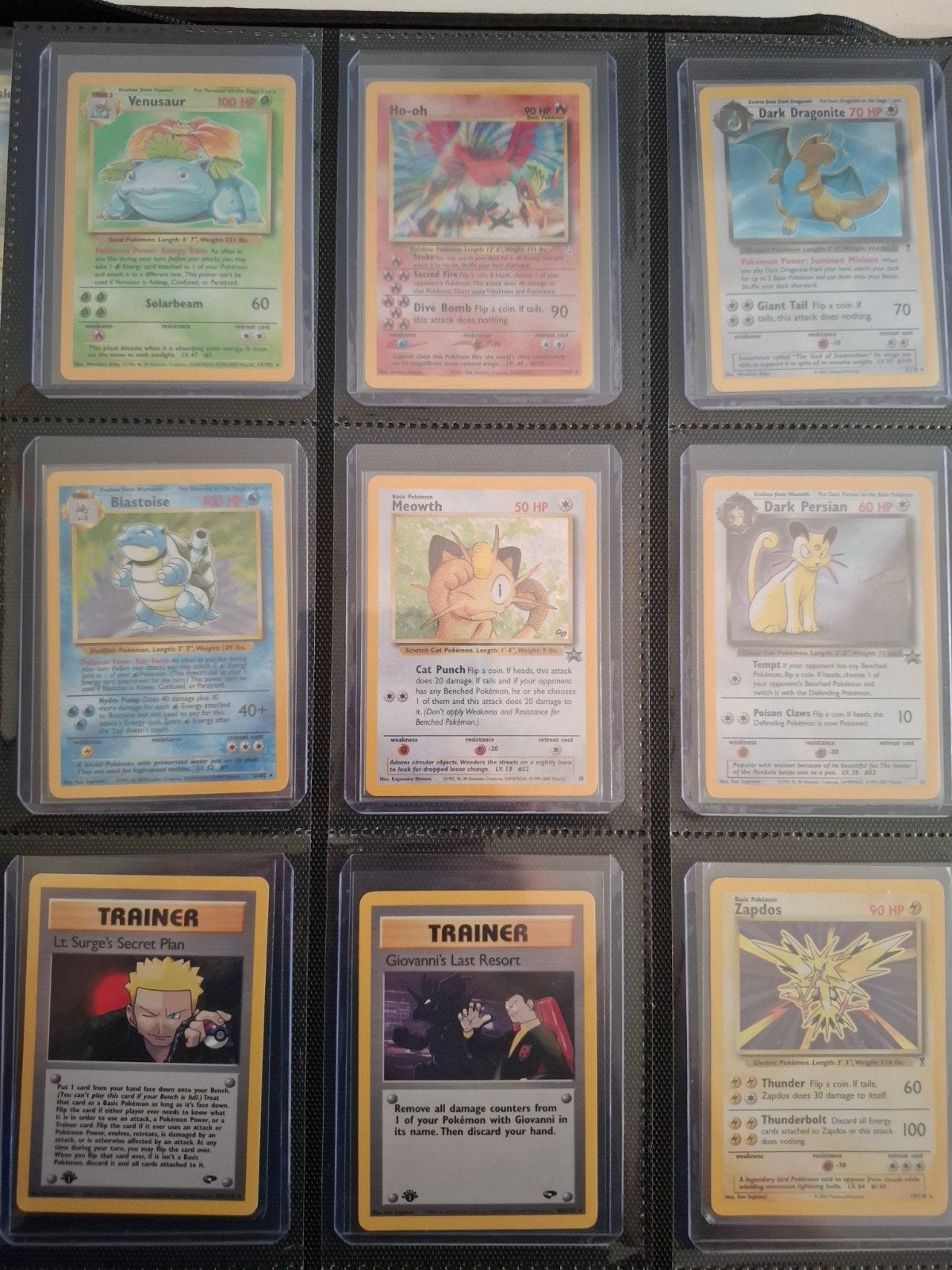 Vintage Pokémon Collectie te koop, Ophalen of Verzenden, Zo goed als nieuw, Meerdere kaarten