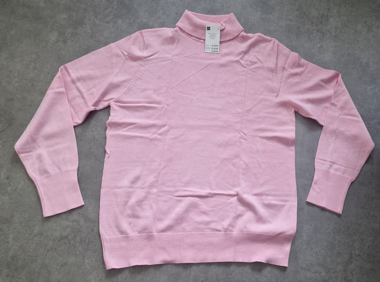 Nieuwe roze coltrui, Kleding | Dames, Maat 46/48 (XL) of groter, Nieuw, Ophalen of Verzenden, Roze