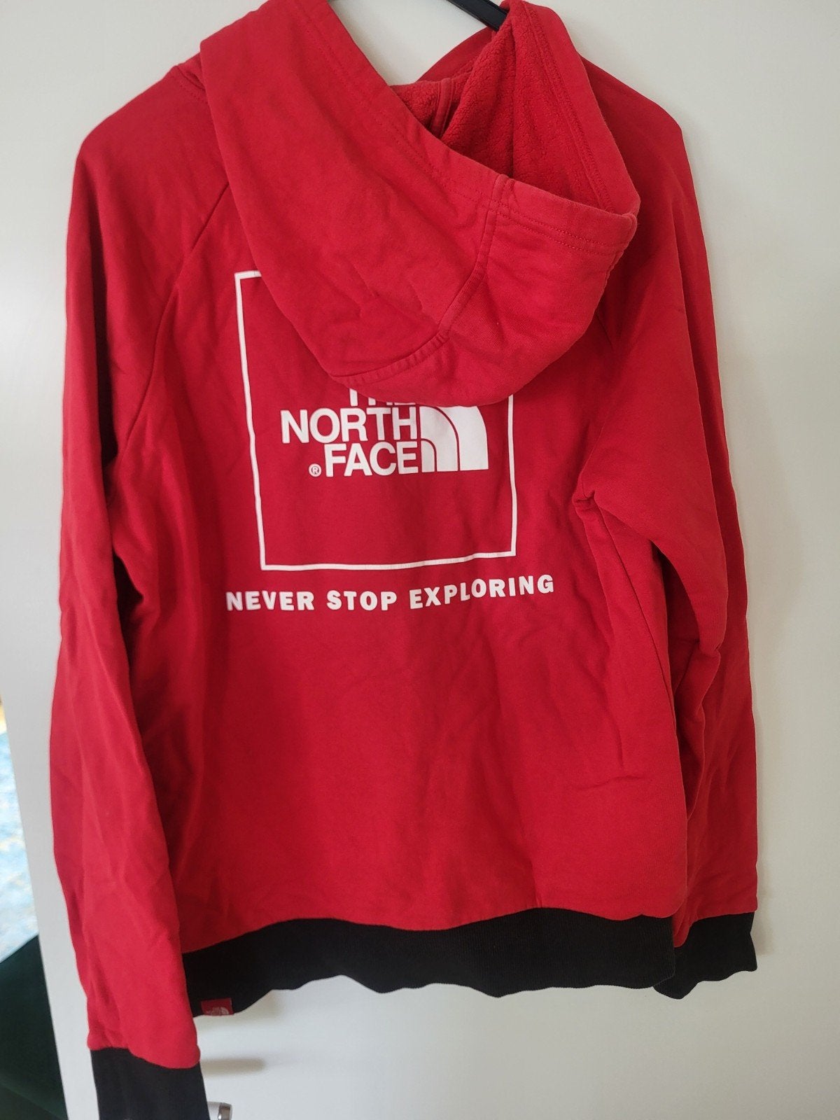 The North Face Hoodie Rood Maat L/G, Ophalen of Verzenden, Gedragen, The North Face