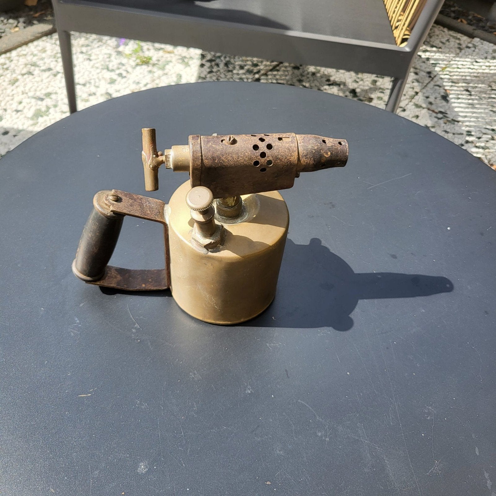 Antieke messing soldeerlamp/branders, Ophalen of Verzenden
