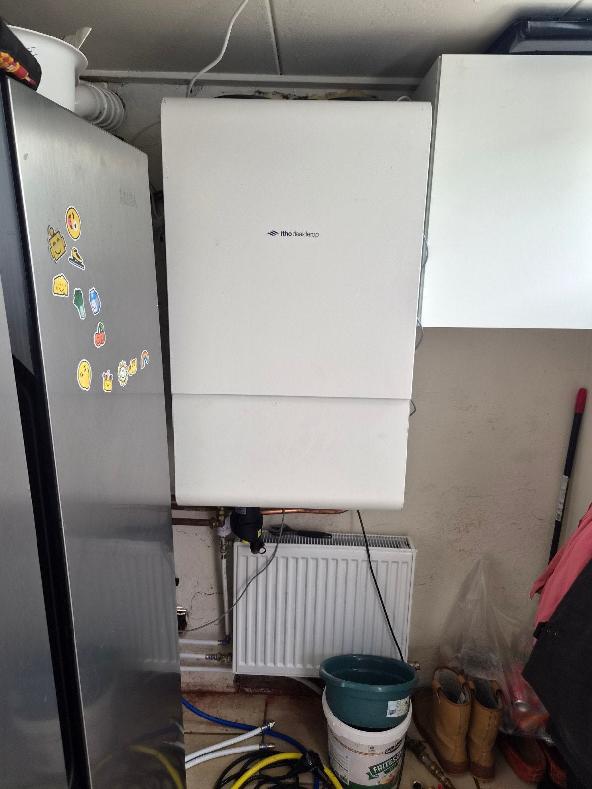 Itho Daalderop HP-M 25 Hybride Ventilatie Warmtepomp, Ophalen, Gebruikt, Overige typen