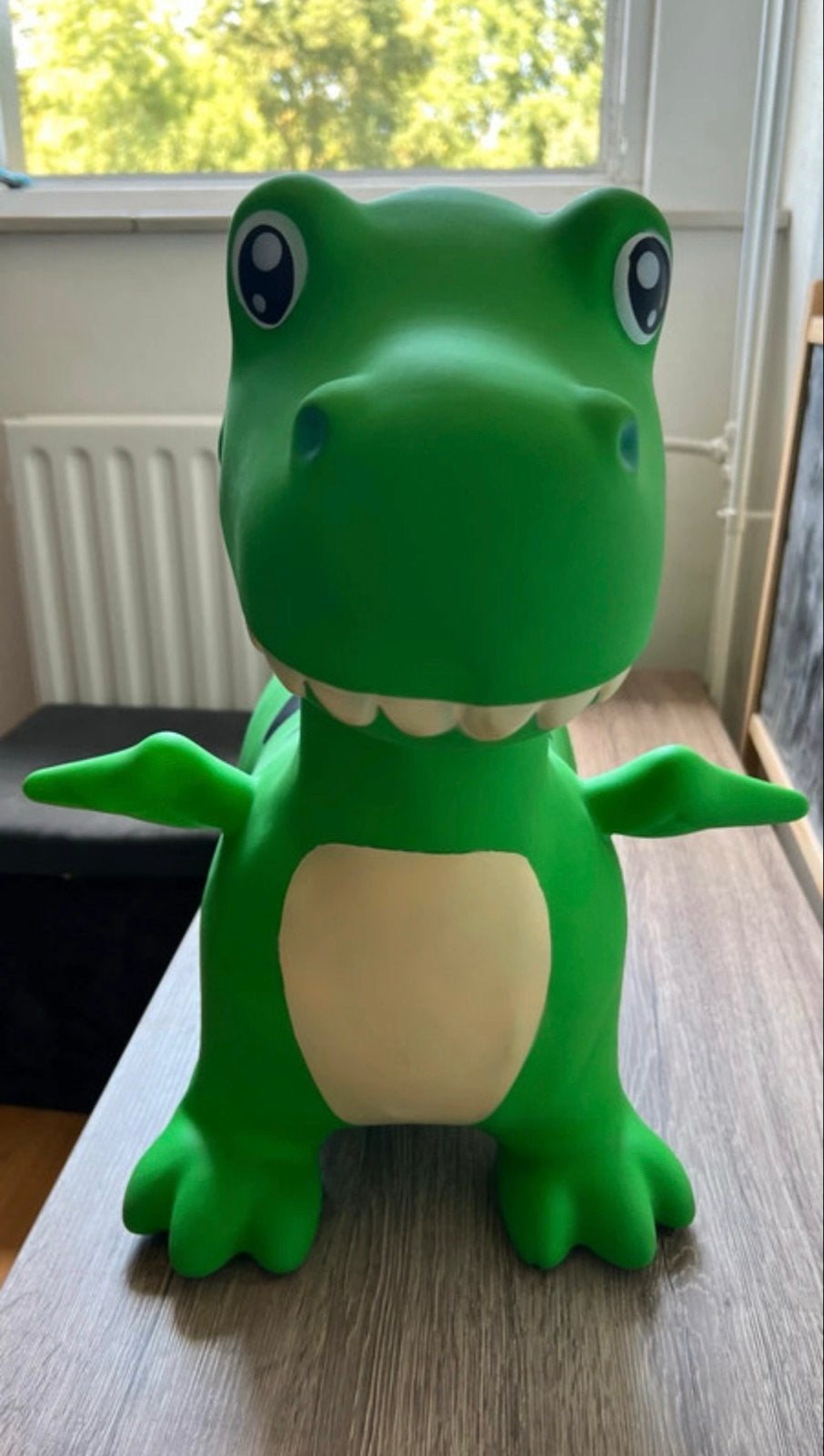 Groene Springdinosaurus / Springdier voor Kinderen, Ophalen, Gebruikt, Jongen of Meisje