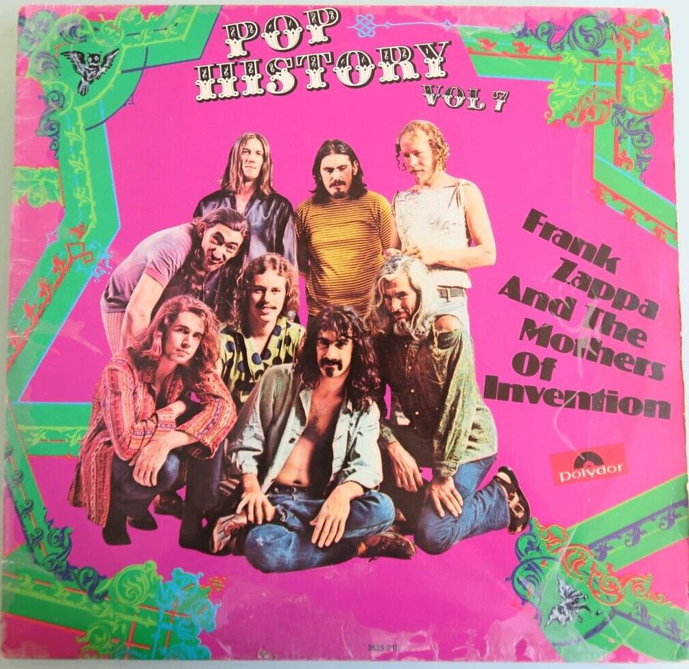 Frank Zappa And The Mothers Of Invention - Pop History vol 7, Gebruikt, Ophalen of Verzenden, 12 inch, Poprock