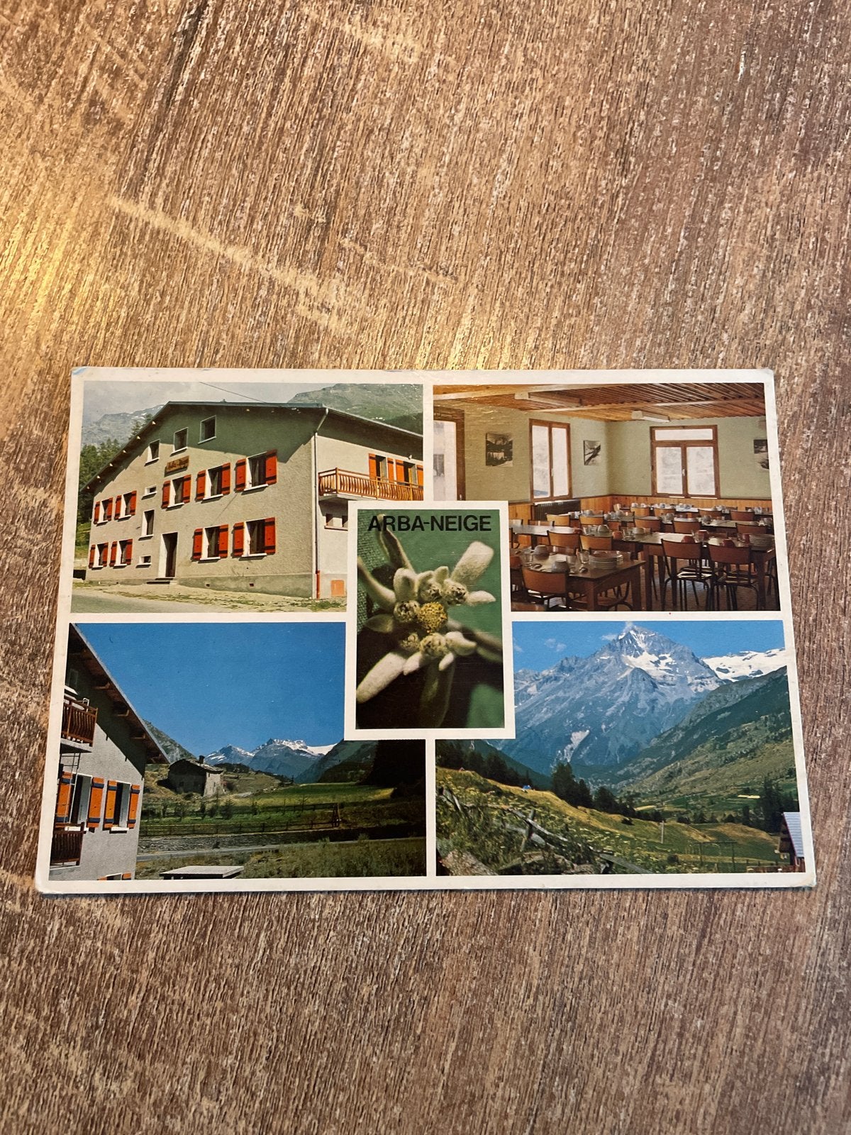 Oude ansichtkaart Chalet Arba-Neige, Savoie, Frankrijk, Ophalen of Verzenden, 1960 tot 1980, Gelopen, Frankrijk