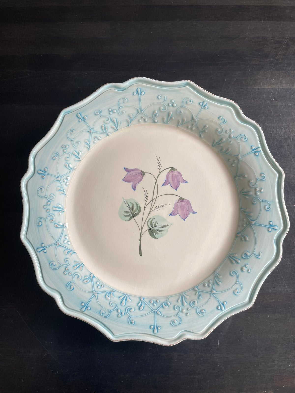 Rice DK Toscane grote keramieke schaal 42cm, Huis en Inrichting, Keuken | Servies, Ophalen of Verzenden, Zo goed als nieuw, Overige stijlen
