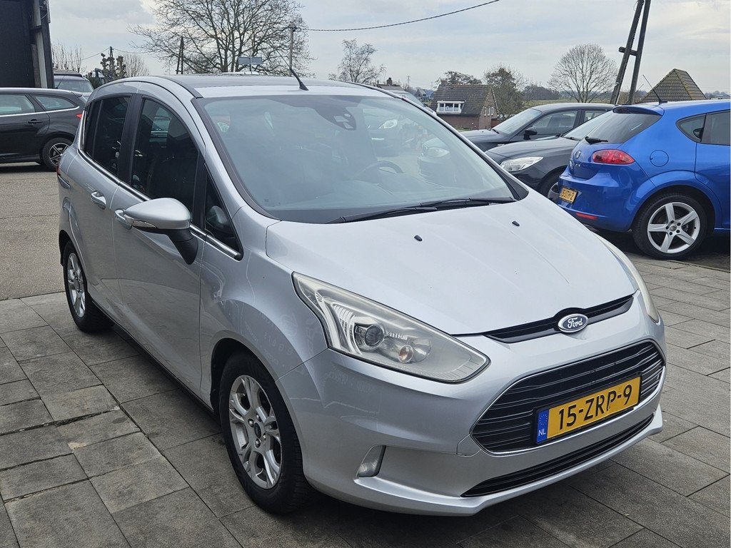Ford B-MAX 1.0 EcoBoost Titanium *Well-Kept*AC*Heatseat*, Auto's, Ford, Euro 5, Gebruikt, 750 kg, Origineel Nederlands
