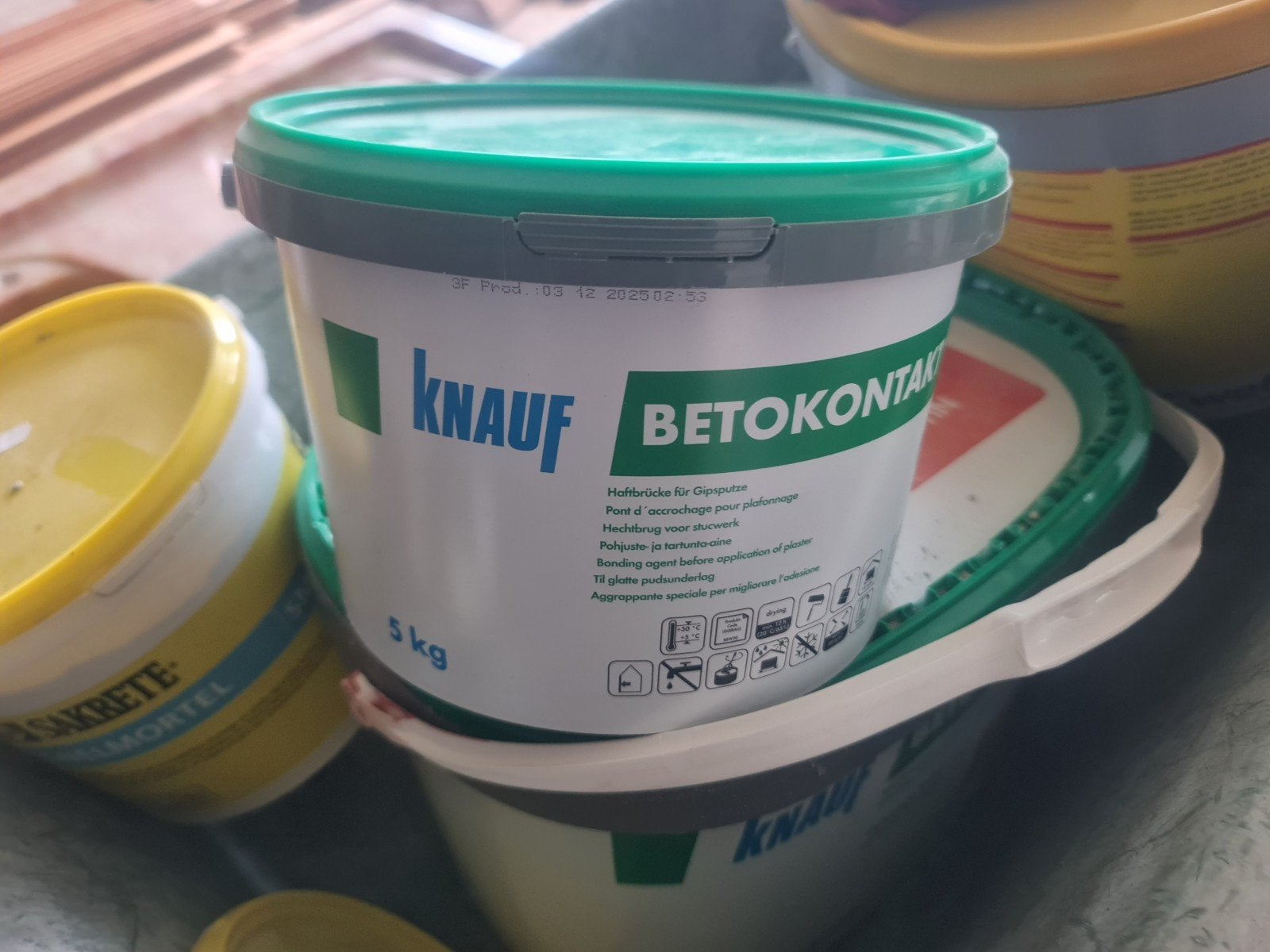 Knauf Betokontakt 5 kg - Ongeopend en intact, Ophalen, Nieuw