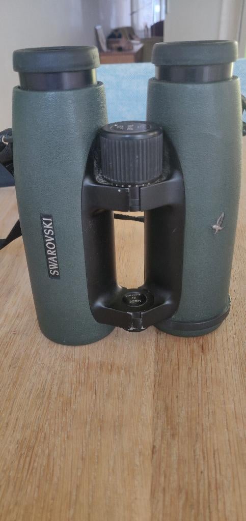 Swarovski verrekijker EL 10X42, Ophalen, Dakkant (recht), Zo goed als nieuw, 8 tot 12x