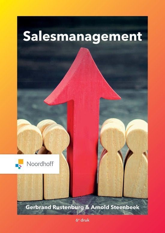 Salesmanagement, Ophalen of Verzenden, Zo goed als nieuw, Natuurwetenschap