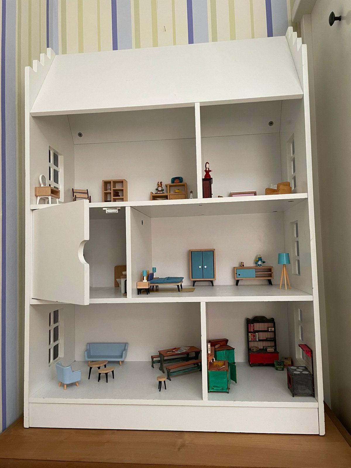 Groot poppenhuis, Ophalen, Gebruikt, Poppenhuis