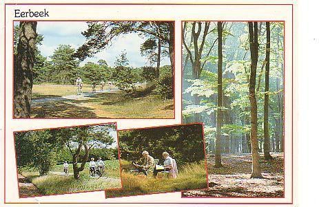 Ansichtkaart	Eerbeek	4-luik, Verzenden, 1960 tot 1980, Gelopen, Gelderland