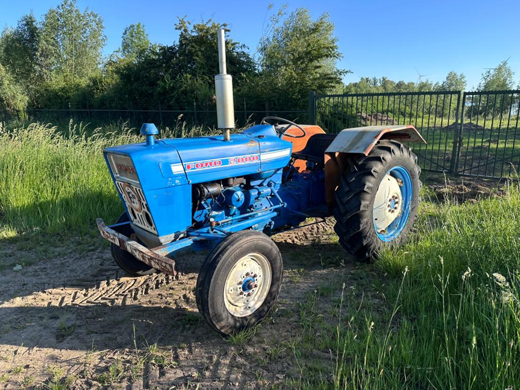 Ford 2000 tractor, Ophalen of Verzenden, Gebruikt, Tot 80 Pk, Ford