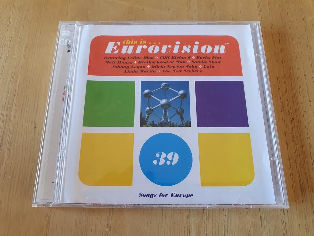 this is Eurovision 39 Songs for Europe 2 CD, Ophalen of Verzenden, Zo goed als nieuw, Pop