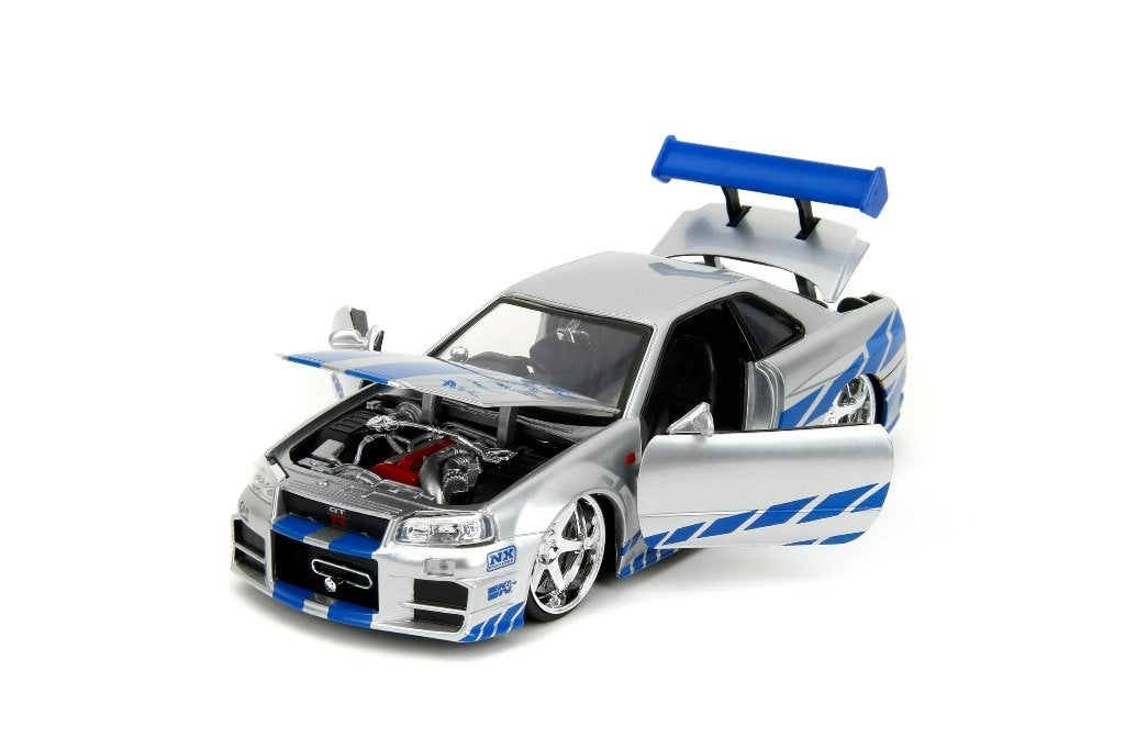 Jada Toys Nissan Skyline GT-R Fast & Furious / 1:24 / NIEUW, Auto, Jada Toys, Nieuw, Ophalen of Verzenden