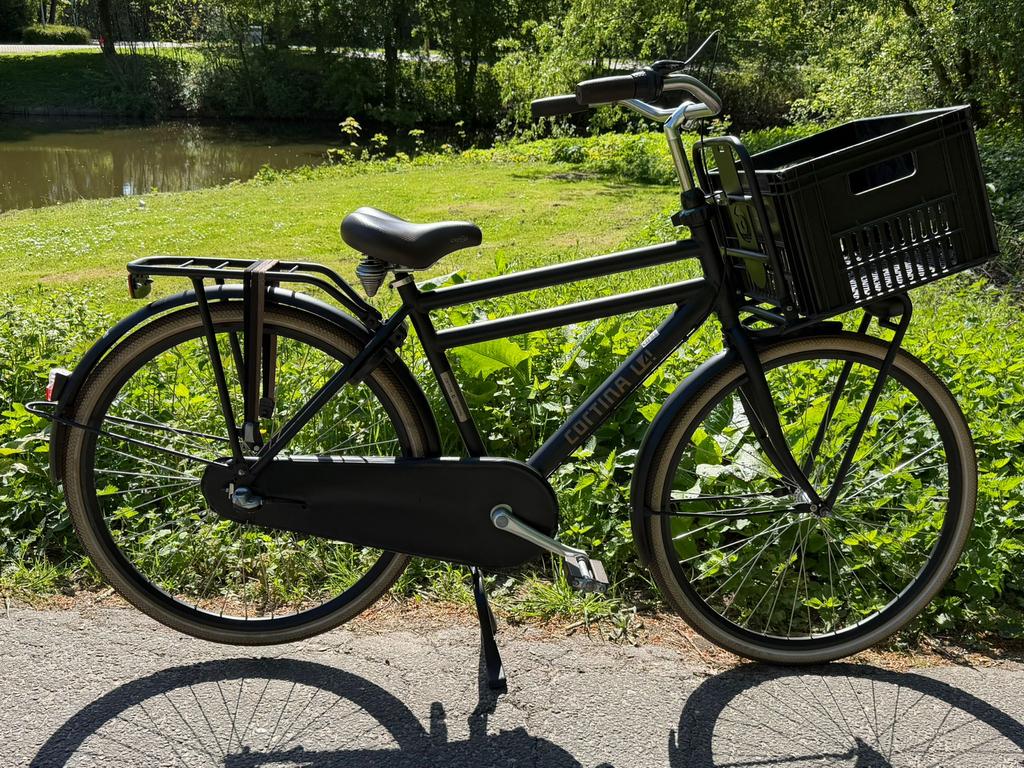 Cortina U4 Original Heren fiets 28inch/fr 50cm, Fietsen en Brommers, Fietsen | Heren | Herenfietsen, Terugtraprem, Versnellingen