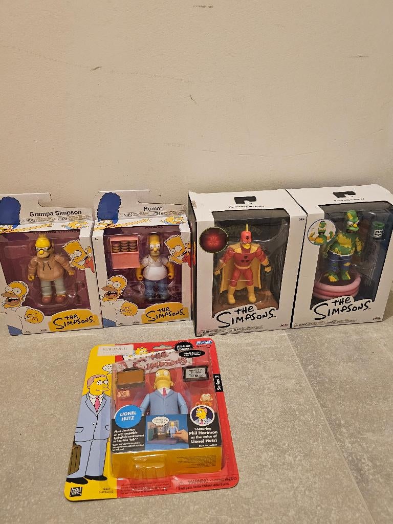 The simpsons figuren, Ophalen of Verzenden, Nieuw, Tv, Actiefiguur of Pop