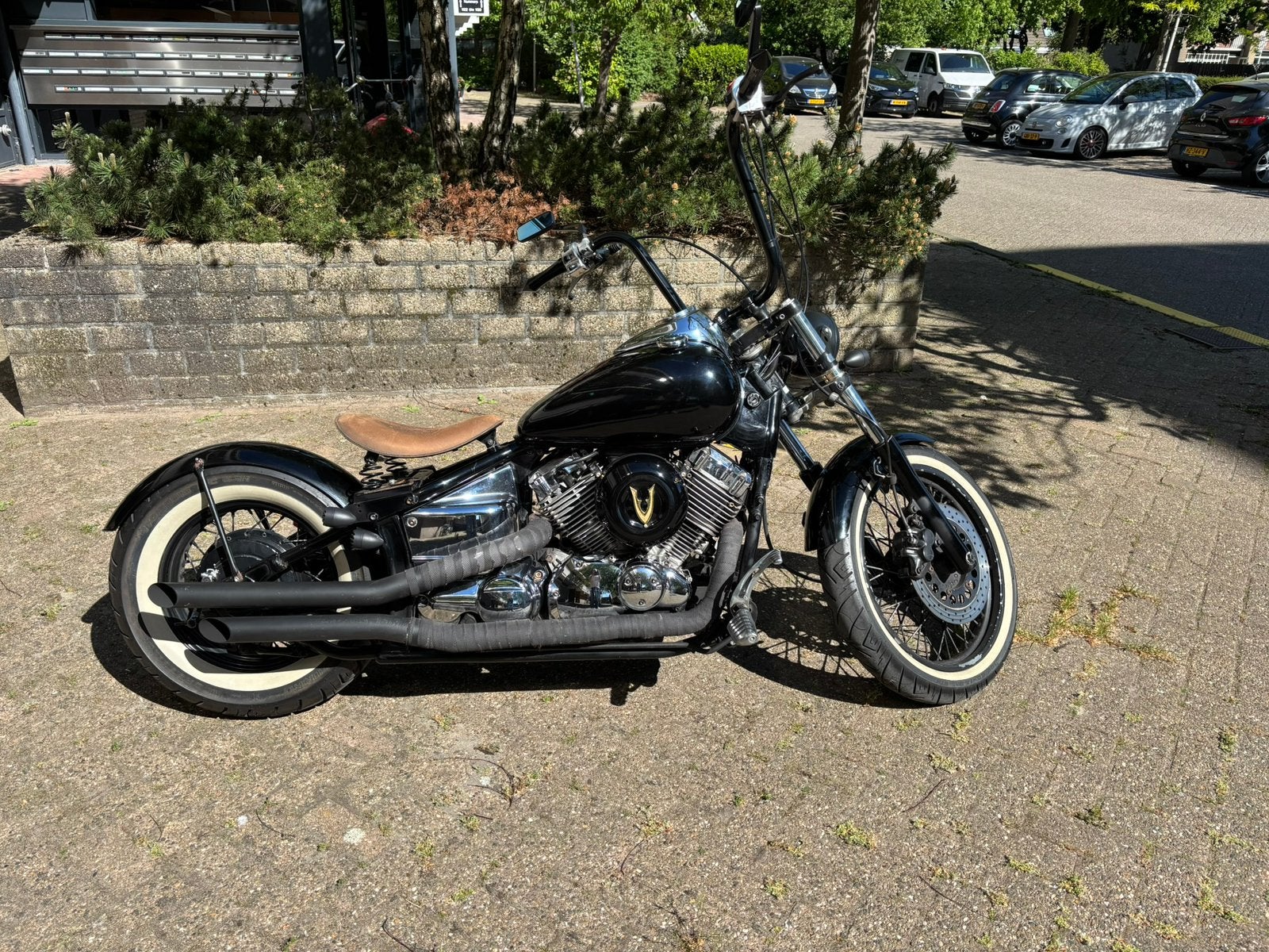 Yamaha xvs 650 bobber, Motoren, 2 cilinders, Chopper, Gebruikt, Handgeschakeld