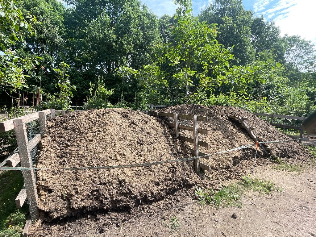 Gratis Paardenmest & Compost Leende NB, Tuin en Terras, Aarde en Mest, Ophalen, Compost