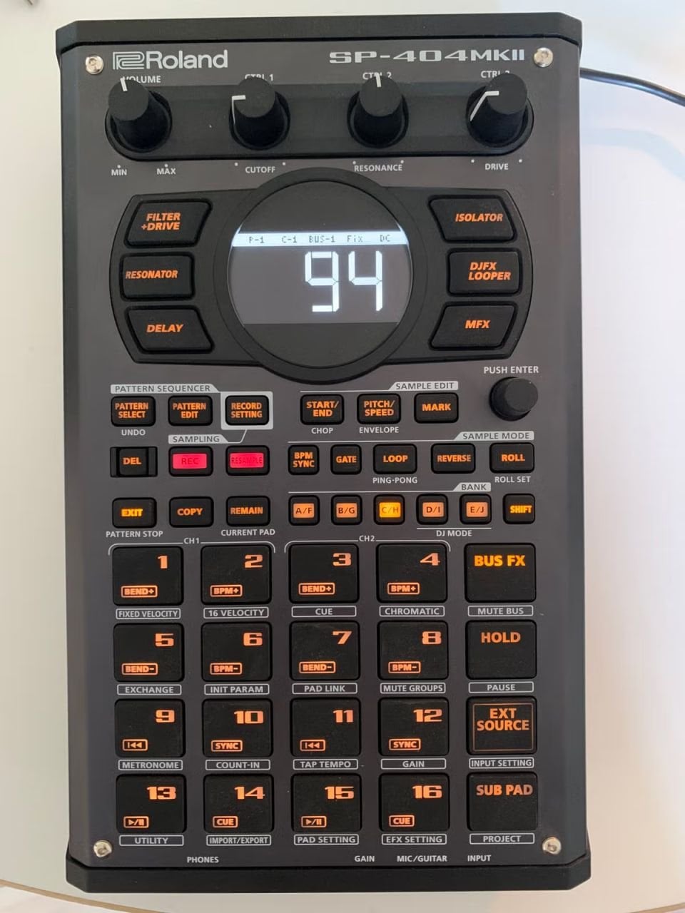 Roland SP-404 MkII, Muziek en Instrumenten, Ophalen of Verzenden, Zo goed als nieuw