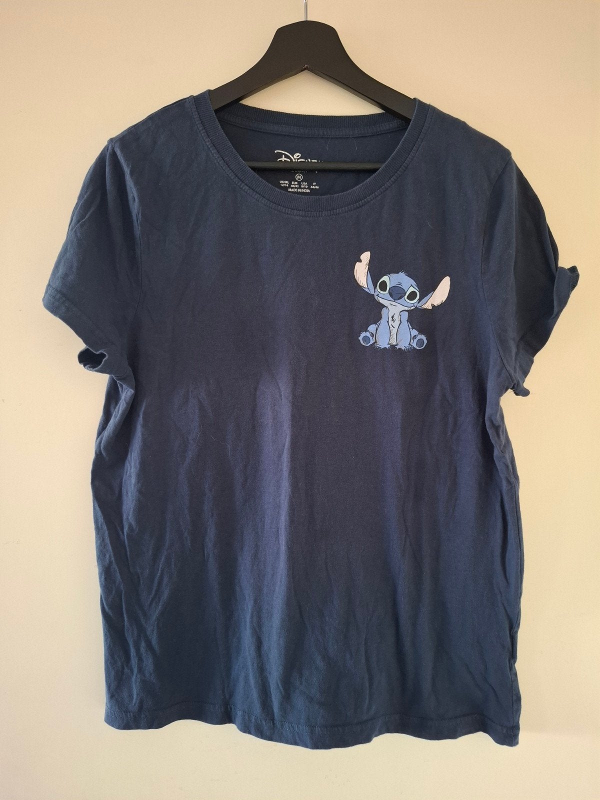 Donkerblauw Stitch T-shirt Maat M Zo Goed als Nieuw, Kleding | Dames, Disney, Ophalen of Verzenden, Zo goed als nieuw