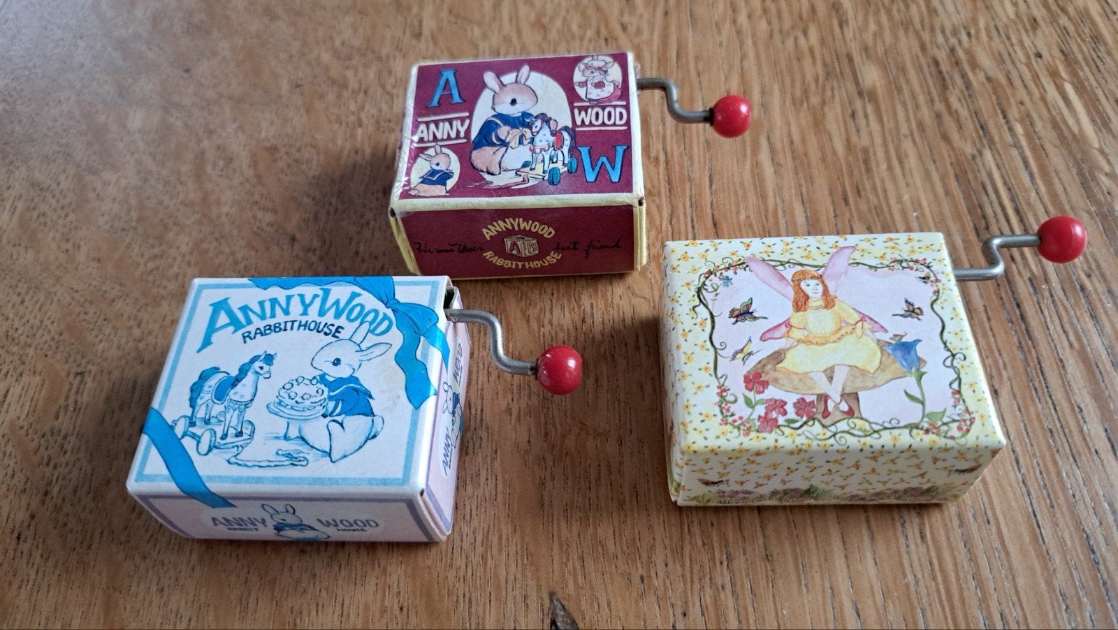 3 speeldoosjes, Antiek en Kunst, Ophalen of Verzenden