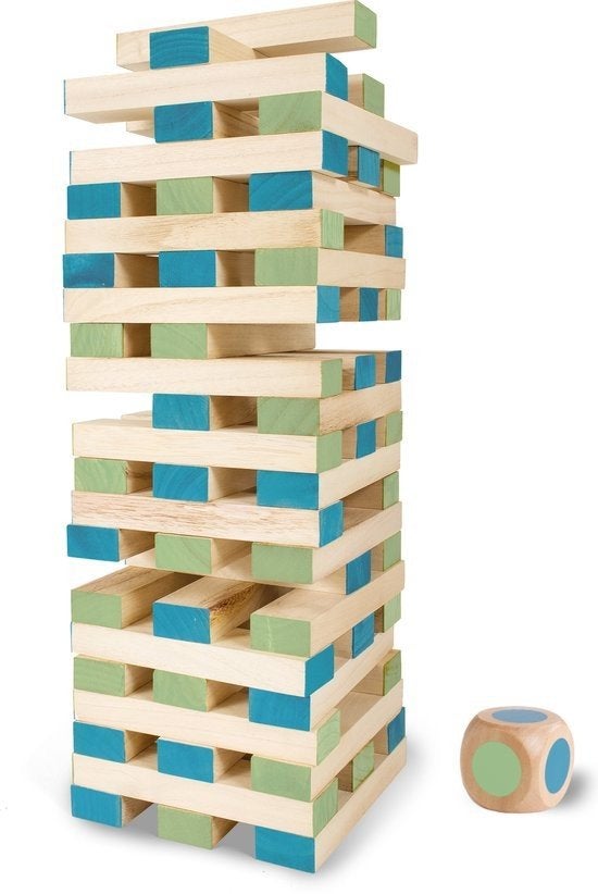 Toys XL (Jenga) - Reuze Torenspel voor Buiten en Binnen ZGAN, Ophalen of Verzenden, Zo goed als nieuw, Jongen of Meisje