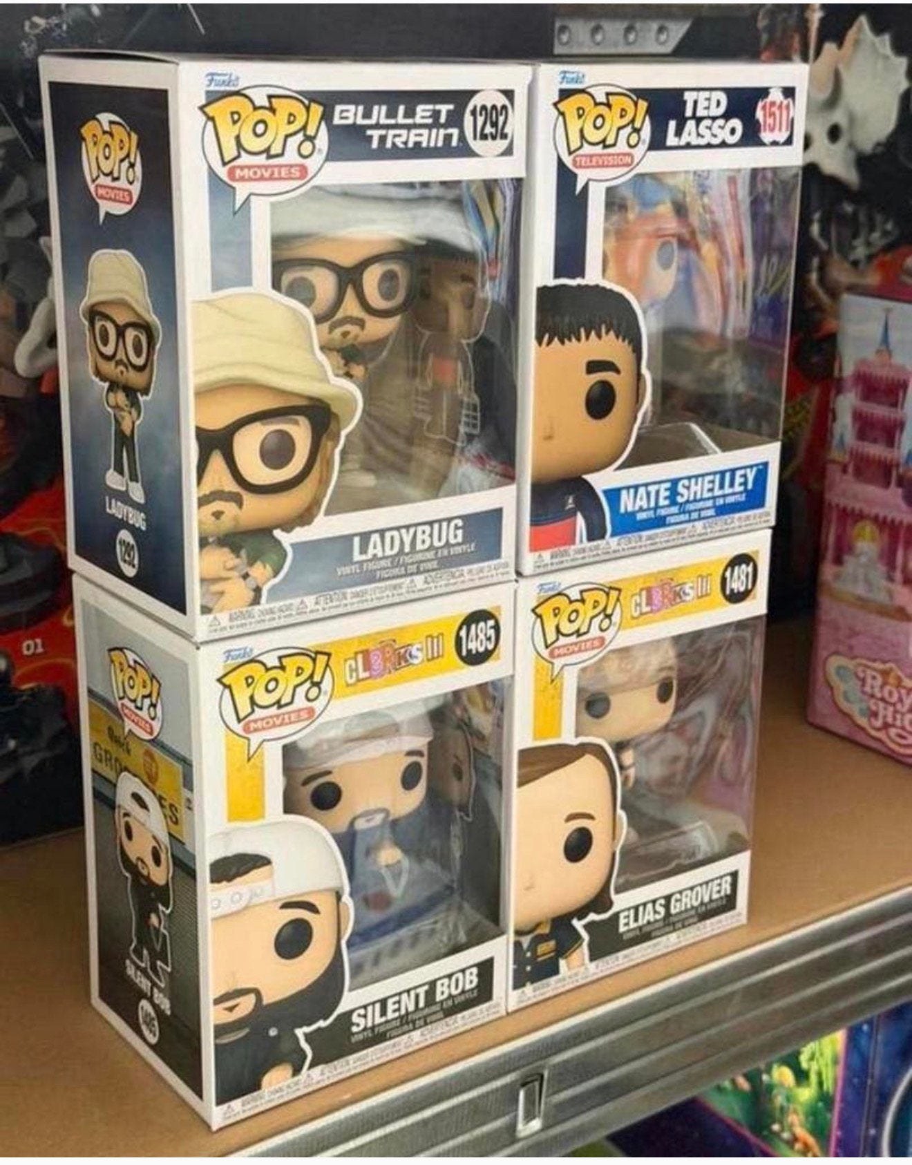 Funko POP - Pop! Poppen Clerks III Ted Lasso Bullet Train, Nieuw, Ophalen of Verzenden, H, H