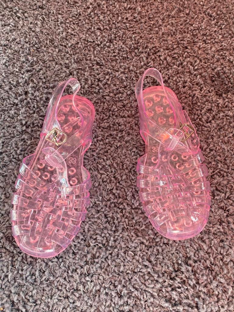 Roze waterschoenen / zwemschoenen maat 33, Kinderen en Baby's, Kinderkleding | Schoenen en Sokken, Ophalen of Verzenden, Zo goed als nieuw