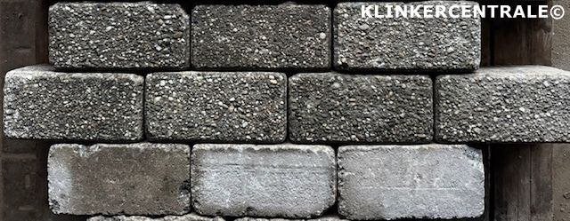 216m2 grijs betonklinkers keiformaat bkk bss oprit erfverh., Bij dit gebruikte product niet meer te achterhalen., Gebruikt, Verzenden